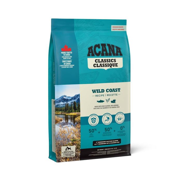 Сухий корм для собак Acana Classics Wild Coast Recipe 9,7 кг - оселедець - masterzoo.ua