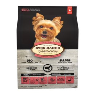 Сухий корм Oven-Baked Tradition Dog Adult Small Breed 5,67 кг - ягня - masterzoo.ua