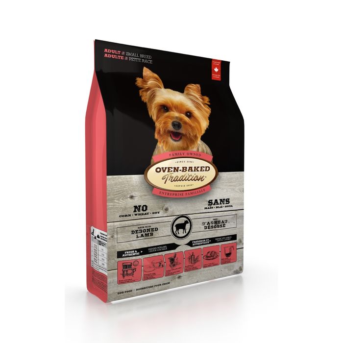 Сухий корм Oven-Baked Tradition Dog Adult Small Breed 5,67 кг - ягня - masterzoo.ua