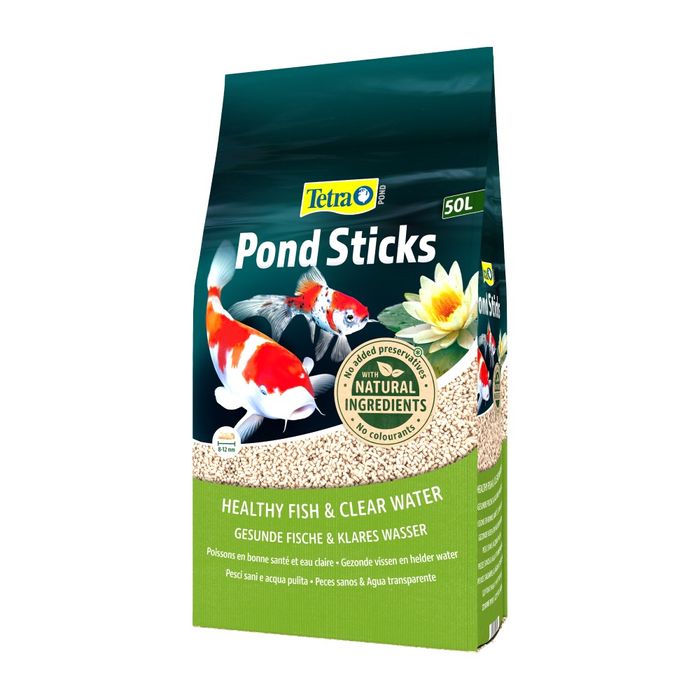 Сухий корм для ставкових риб Tetra Pond Sticks в паличках 50 л - masterzoo.ua