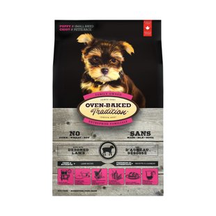 Сухий корм Oven-Baked Tradition Puppy Small Breed 2,27 кг - ягня - masterzoo.ua