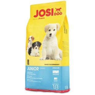 Сухий корм для цуценят Josera JosiDog Junior 18 кг - домашня птиця - masterzoo.ua