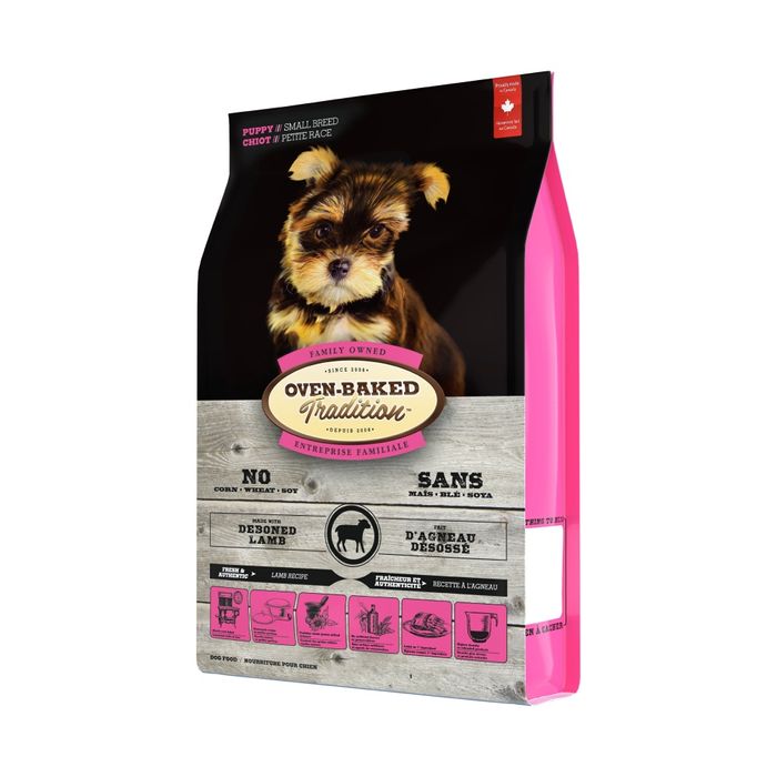 Сухий корм Oven-Baked Tradition Puppy Small Breed 2,27 кг - ягня - masterzoo.ua