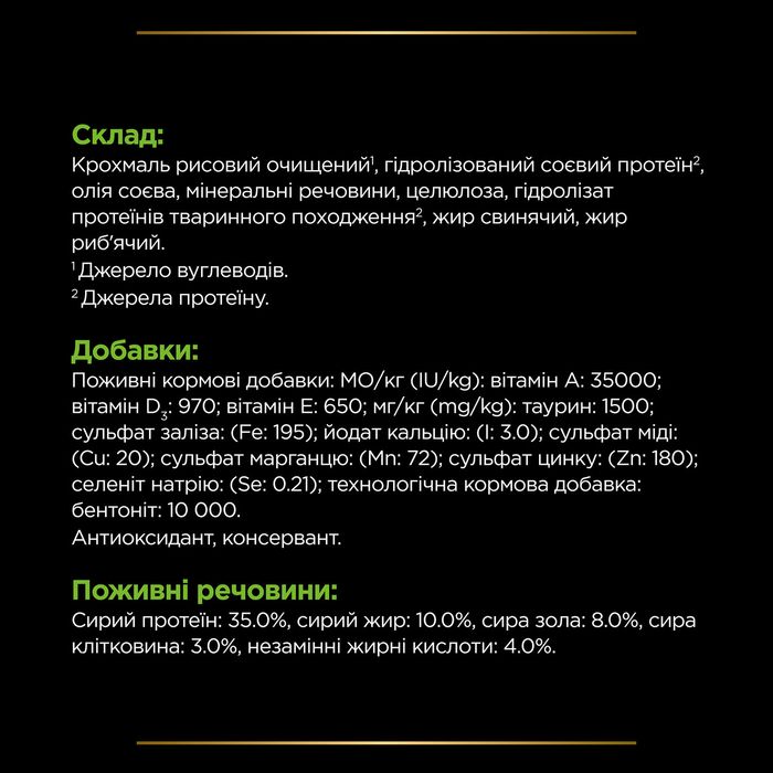 Сухий корм для котів, при харчовій алергії Pro Plan Veterinary Diets HA Hypoallergenic 325 г - masterzoo.ua