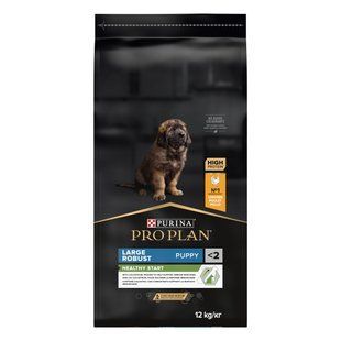 Pro Plan Large Robust Puppy Healthy Start сухий корм для цуценят 12 кг - курка - masterzoo.ua