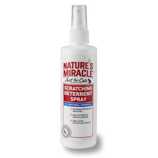 Спрей-відлякувач для котів Nature's Miracle «Scratching Deterrent Spray» 236 мл (для захисту від дряпання) - masterzoo.ua