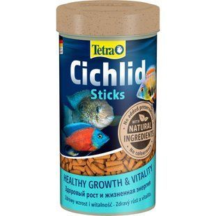 Tetra Cichlid Sticks сухий корм для акваріумних риб 75 г - masterzoo.ua