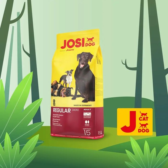 Сухий корм для собак Josera JosiDog Regular 15 кг - домашня птиця - masterzoo.ua