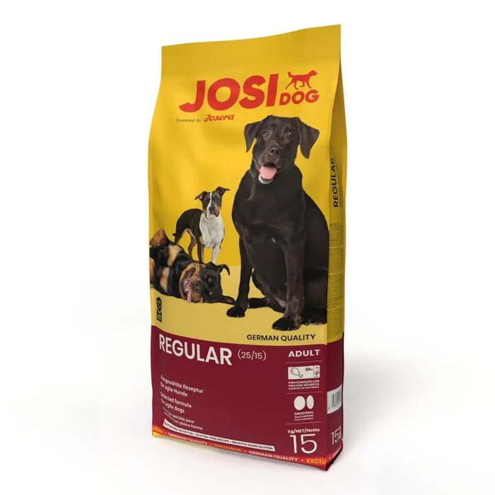 Сухий корм для собак Josera JosiDog Regular 15 кг - домашня птиця - masterzoo.ua