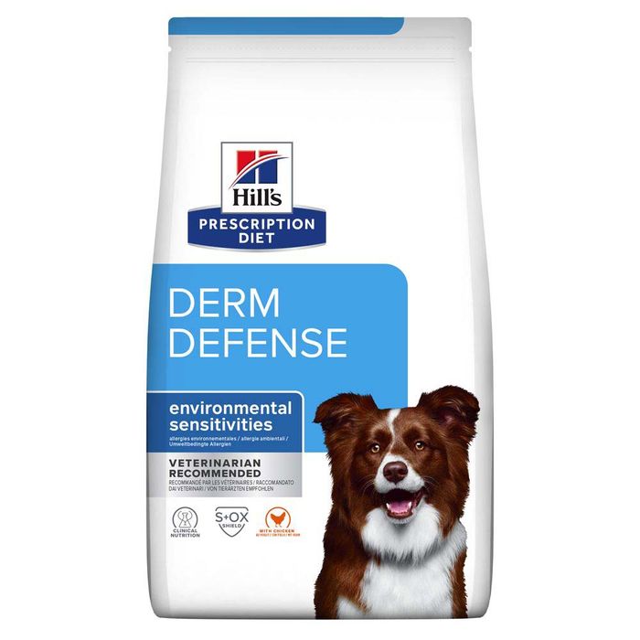 Сухий корм для собак Hill’s Prescription Diet Derm Defense 1,5 кг - курка - masterzoo.ua