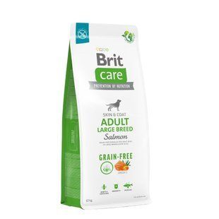 Brit Care Grain-free Adult Large Breed сухий корм для собак 12 кг - лосось - masterzoo.ua