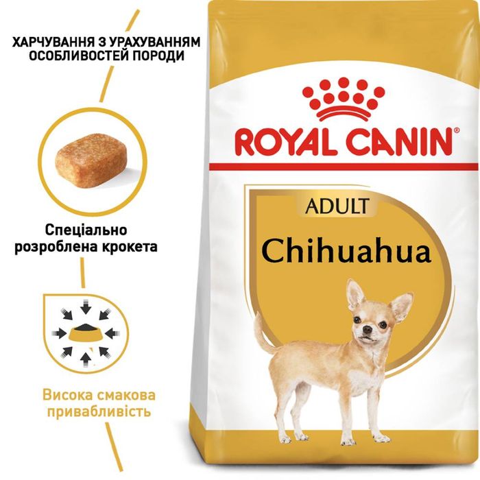 Сухий корм для собак Royal Canin Chihuahua Adult 1,5 кг - masterzoo.ua