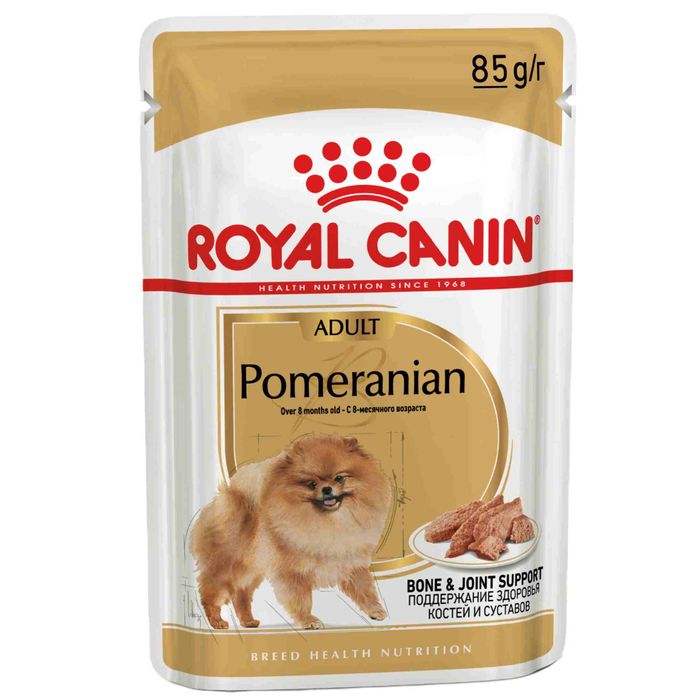 Вологий корм для собак Royal Canin Pomeranian Adult Loaf pouch 85 г - masterzoo.ua