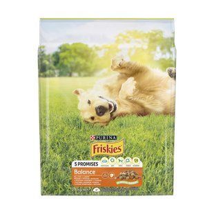 Сухий корм для собак Friskies Balans 2,4 кг - курка та овочі - masterzoo.ua