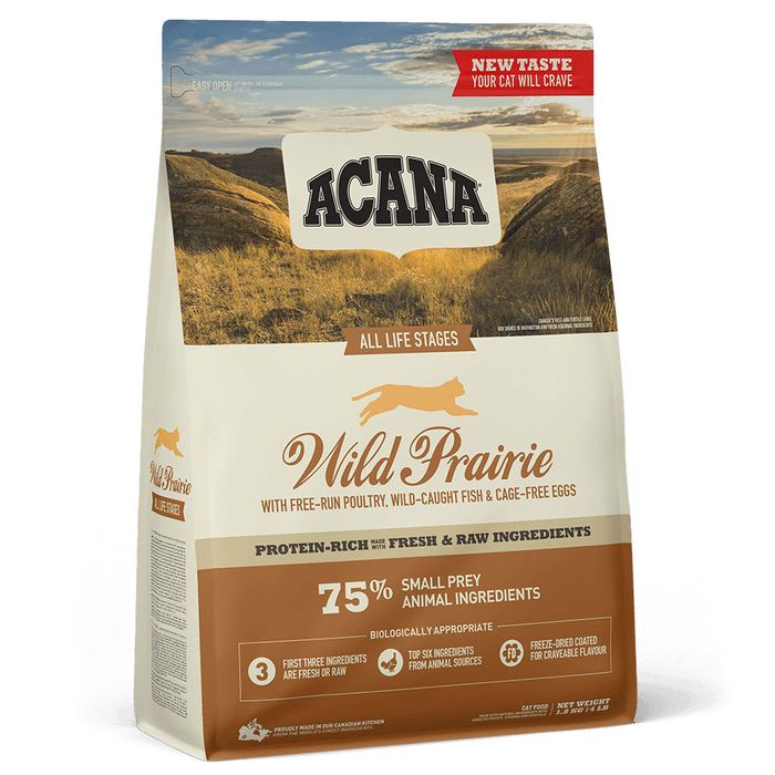 Сухий корм для дорослих котів Acana Wild Prairie 1,8 кг - асорті - masterzoo.ua