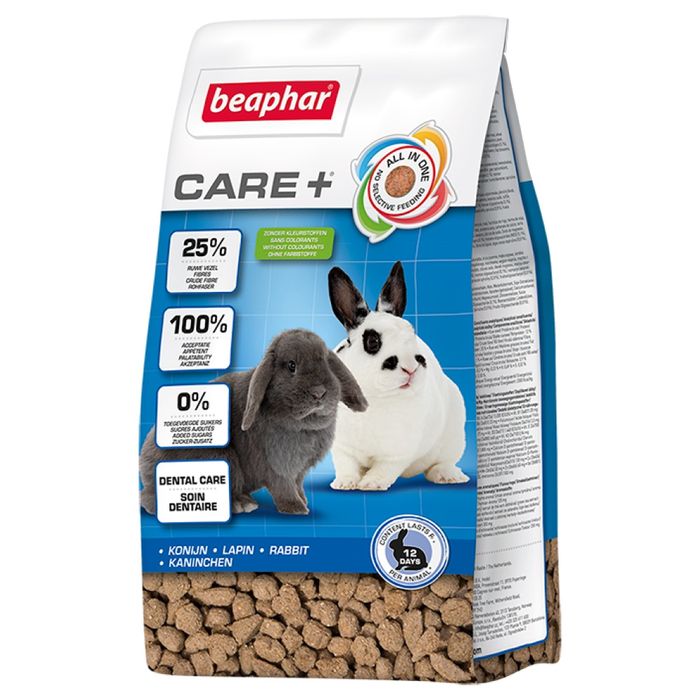 Корм для кроликів Beaphar CARE+ Rabbit 250 г - masterzoo.ua