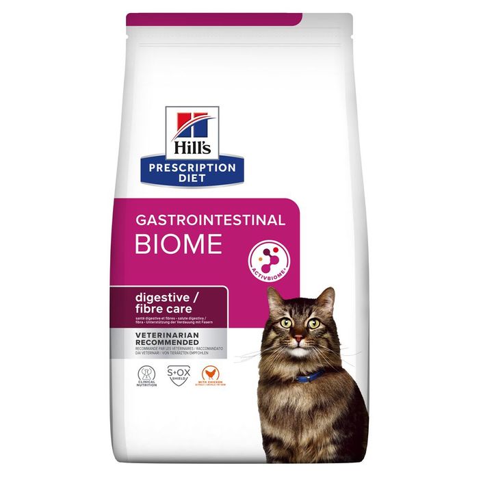 Сухий корм для котів Hill’s Prescription Diet Gastrointestinal Biome 1,5 кг - курка - masterzoo.ua