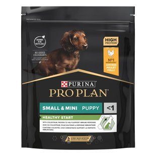 Pro Plan Small & Mini Puppy Healthy Start сухий корм для цуценят 700 г - курка - masterzoo.ua