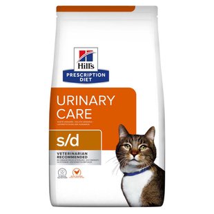 Сухий корм для котів Hill's Prescription Diet Urinary Care s/d 3 кг - курка - masterzoo.ua