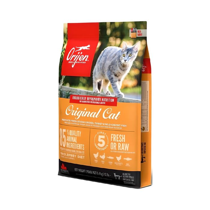 Сухий корм для кошенят та дорослих котів Orijen Original Cat 5,4 кг - асорті - masterzoo.ua