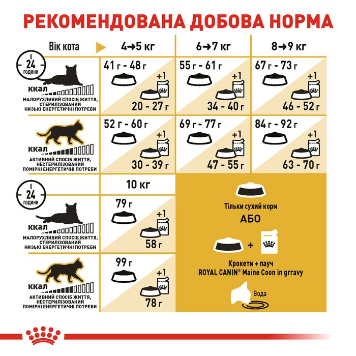 Сухий корм для котів породи мейн-кун Royal Canin Maine Coon Adult 10 кг - masterzoo.ua