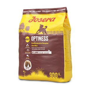 Сухий корм для собак Josera Optiness 900 г - ягня - masterzoo.ua