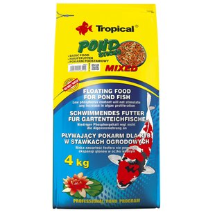 Сухий корм для ставкових риб Tropical Pond Sticks Mixed в паличках 50 л - masterzoo.ua