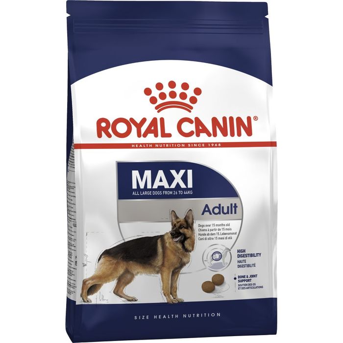 Сухий корм для собак Royal Canin Maxi Adult 4 кг - masterzoo.ua