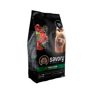 Savory Small Breed сухий корм для собак 1 кг - ягня - masterzoo.ua