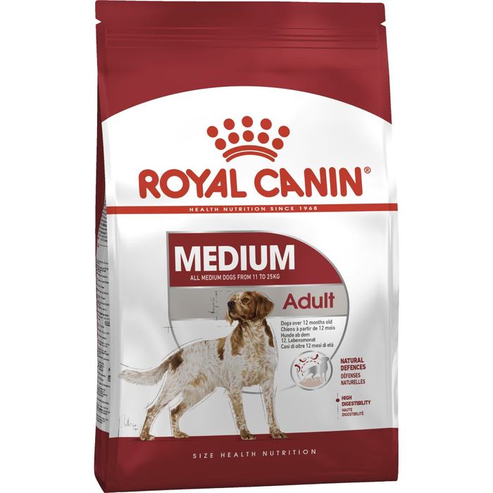 Сухий корм для собак Royal Canin Medium Adult 4 кг - masterzoo.ua