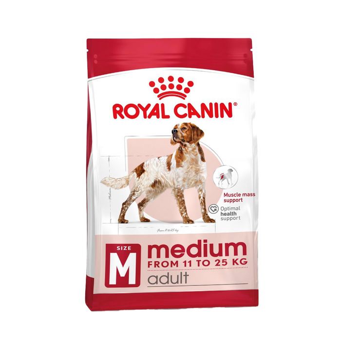 Сухий корм для собак Royal Canin Medium Adult 4 кг - masterzoo.ua