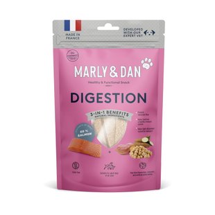 Ласощі для собак Marly and Dan, Digestion Mini Dog 50 г - лосось - masterzoo.ua