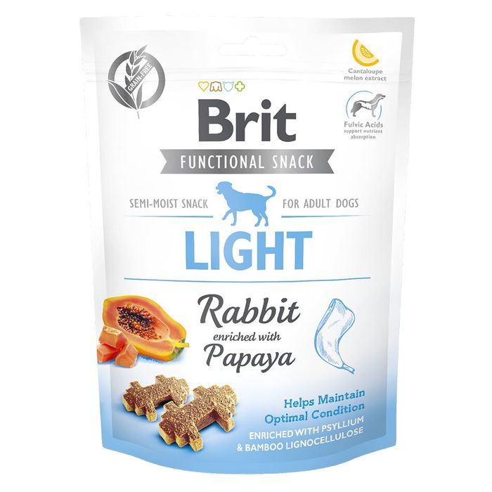 Ласощі для собак Brit Functional Snack Light 150 г (для контролю ваги) - masterzoo.ua