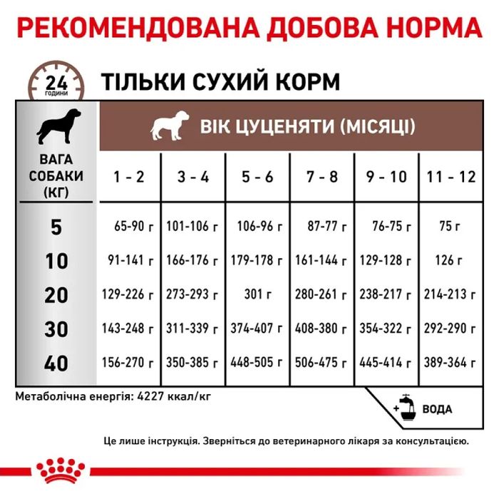 Сухий корм для цуценят Royal Canin Gastrointestinal 1 кг - masterzoo.ua